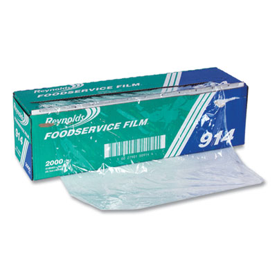PVC Film Roll with Cutter Box, 18" x 2,000 ft