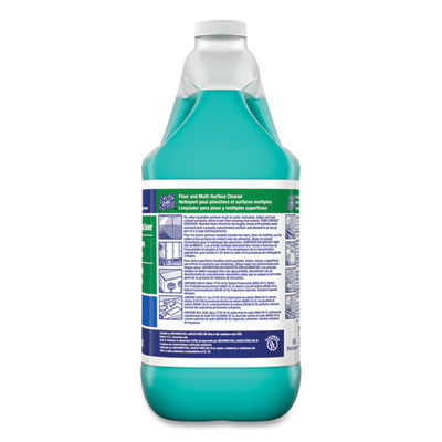 Liquid Floor Cleaner, Fresh Scent, 1 gal Bottle, 3/Carton