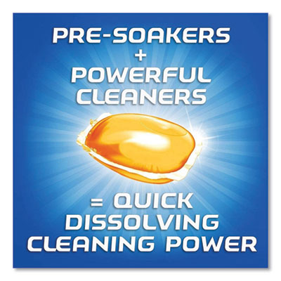 Dish Detergent Gelpacs, Orange Scent, Box Of 32 Gelpacs, 8 B