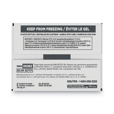 Original Glass Cleaner, 32 oz Spray Bottle, 4/Carton