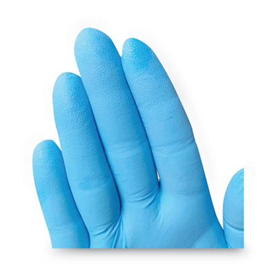 G10 Comfort Plus Blue Nitrile Gloves, Powder-Free, Large, 4