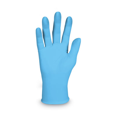 G10 Comfort Plus Blue Nitrile Gloves, Powder-Free, X-Large,