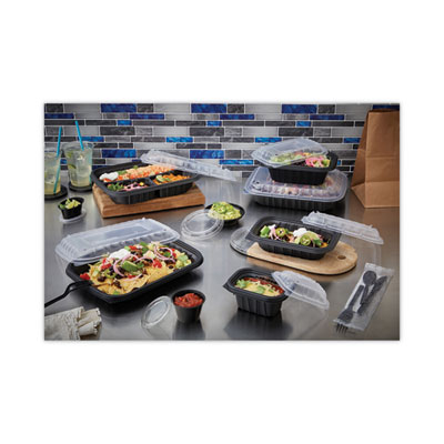 EarthChoice Entree2Go Takeout Container Vented Lid, 11.8 x 8