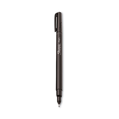 Water-Resistant Ink Porous Point Pen, Stick, Fine 0.4 mm, Bl