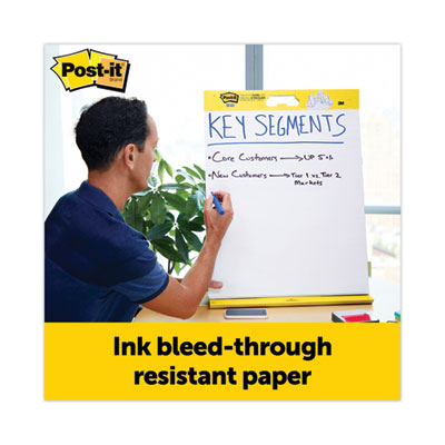 Original Tabletop Easel Pad with Self-Stick Sheets, Unruled,