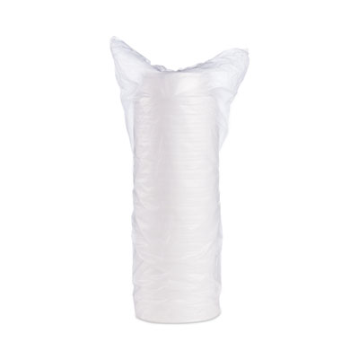 Foam Container, Squat, 8 oz, 4.63" Diameter x 1.13" h, White