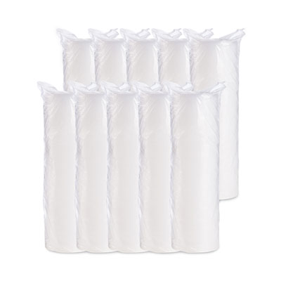 Plastic Lids for Foam Cups, Bowls and Containers, Flat, Vent