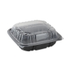EarthChoice Vented Dual Color Microwavable Hinged Lid Contai