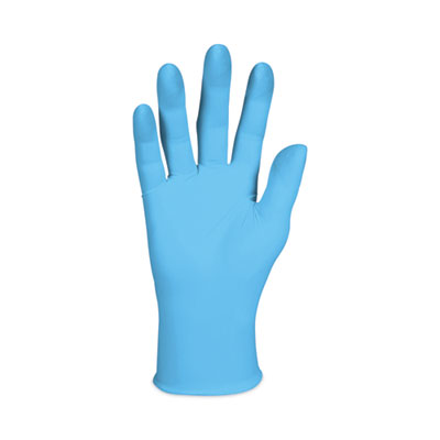 G10 Comfort Plus Blue Nitrile Gloves, Powder-Free, Small, 4