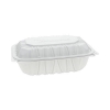 EarthChoice Vented Microwavable MFPP Hinged Lid Container, 9