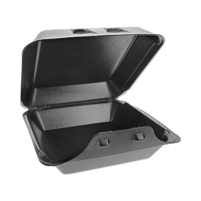 SmartLock Foam Hinged Lid Container, Large, 9 x 9.1 x 3.3, B