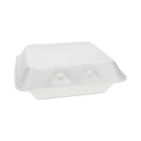 SmartLock Foam Hinged Lid Container, Small, 7.5 x 8 x 2.63,