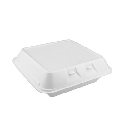 SmartLock Foam Hinged Lid Container, Large, 3 Compartments,