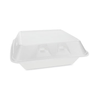 SmartLock Vented Foam Hinged Lid Container, 3 Compartments,