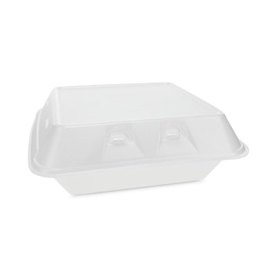 SmartLock Vented Foam Hinged Lid Container, 3 Compartments,