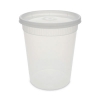 Newspring DELItainer Microwavable Container, 32 oz, 4.7" Dia