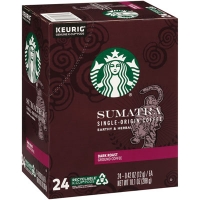 Sumatra Coffee K-Cups, Sumatra, 0.4 oz K-Cup, 24/Box