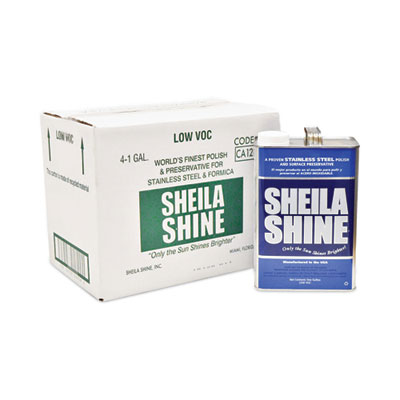 Low Voc Stainless Steel Cleaner And Polish, 1 Gal Can, 4/car