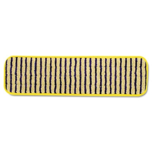 Microfiber Scrubber Pad, Vertical Polyprolene Stripes, 18",
