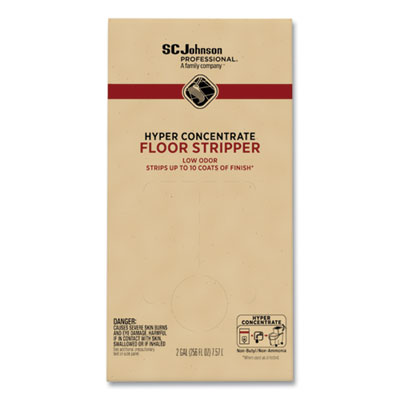 Hyper Concentrate Floor Stripper, 2 gal Bag-in-Box