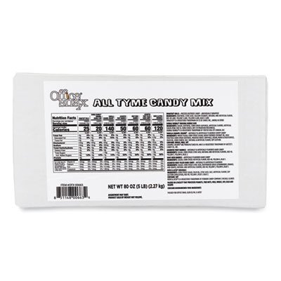 Candy Assortments, All Tyme Candy Mix, 5 lb Carton