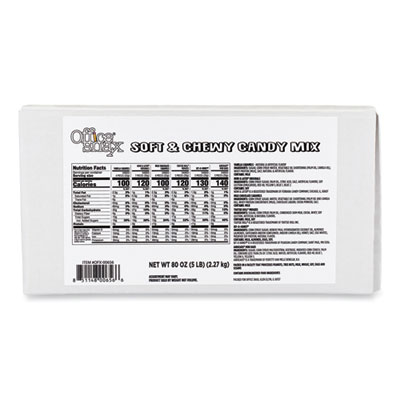 Candy Assortments, Soft and Chewy Candy Mix, 5 lb Carton
