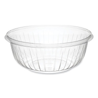 PresentaBowls Clear Bowls, 32 oz, Plastic, 63/Bag, 4 Bags/Ca
