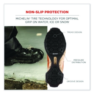 Trex 6325 Spikeless Traction Devices, Medium (Men's Size 8 t