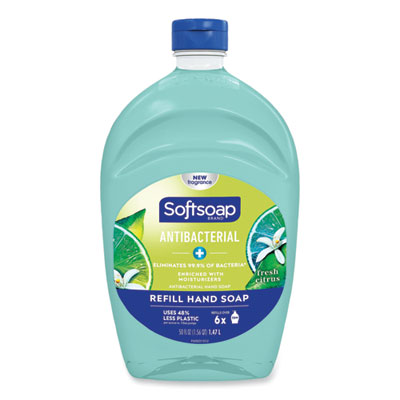 Antibacterial Liquid Hand Soap Refill, Fresh Scent, 50 oz, G