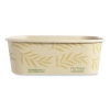 No Tree Rectangular Containers, 24 oz, 4.7 x 6.8 x 2.3, Natu