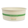 No Tree Wide Paper Bowls, 24 oz, 5.9" Diameter x 2.4" h, Nat