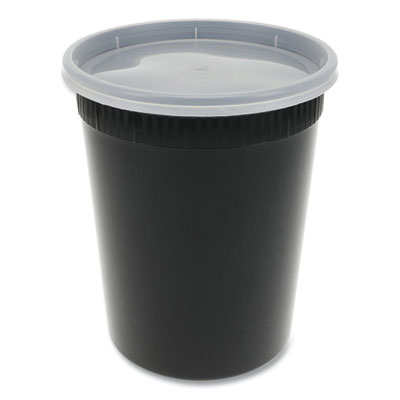 Newspring DELItainer Microwavable Container, 32 oz, 4.55 x 4