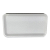 Meat Trays, #10S, 10.93 x 5.75 x 0.63, White, Foam, 500/Cart