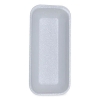 Meat Trays, #1.5, 8.38 x 3.94 x 1.1, White, Foam, 1,000/Cart