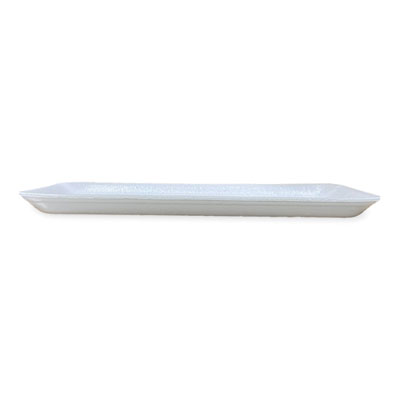 Meat Trays, #1525, 14.5 x 8 x 0.75, White, Foam, 250/Carton