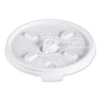 Lift n' Lock Plastic Hot Cup Lids, Fits 8 oz Hot Cups, White