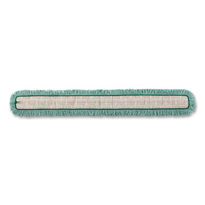 HYGEN Dust Mop Heads With Fringe, Green, 60", Microfiber, Cu
