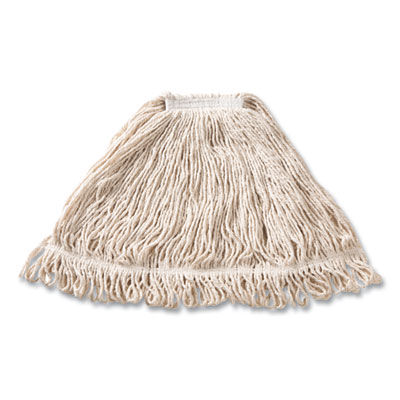 Super Stitch Blend Mop Head,  Cotton/Synthetic, Large, White