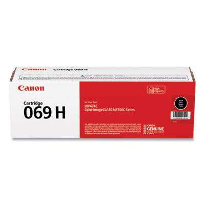5098C001 (069 H) High-Yield Toner, 7,600 Page-Yield, Black