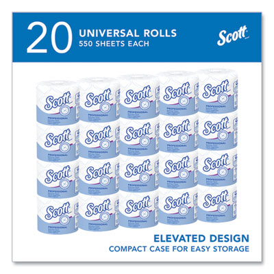 Essential Standard Roll Bathroom Tissue for Business, Septic