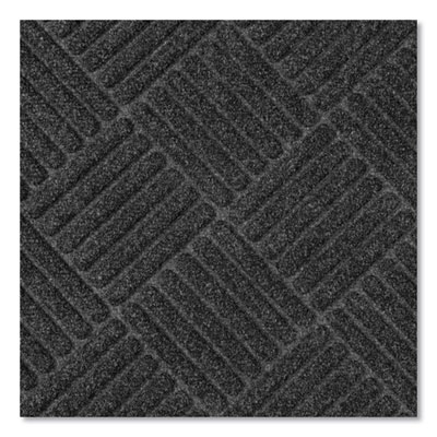Ecomat Crosshatch Entry Mat, Rectangular, Charcoal Gray Crus