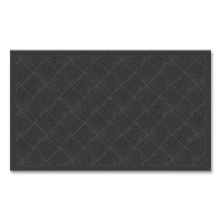 Ecomat Crosshatch Entry Mat, Rectangular, Charcoal Gray Crus