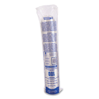 Plastic Dome Lid, No-Hole, Fits 9 oz to 22 oz Hot Cups, Clea
