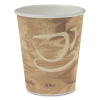 Single Sided Poly Paper Hot Cups, 10 Oz, Mistique Design, 50