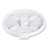 Lift n' Lock Plastic Hot Cup Lids, Fits 10 oz Hot Cups, Whit