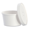 Flexstyle Double Poly Food Combo Packs, 8 oz, White, Paper,