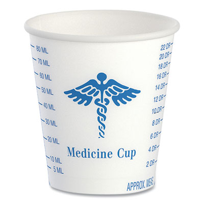Paper Medical and Dental Graduated Cups, ProPlanet Seal, 3 o