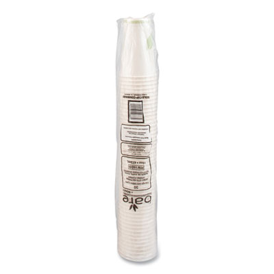 Bare Eco-Forward Paper Cold Cups, ProPlanet Seal, 16 oz, Gre
