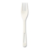 Cutlery Dispenser Refills, Fork, Plastic, Light Beige, 100/B