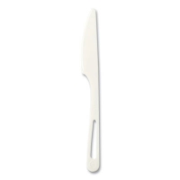Cutlery Dispenser Refills, Knife, Plastic, Light Beige, 100/
